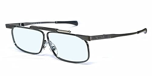 Rectangle Folding Blue Light Reading Glasses with Case