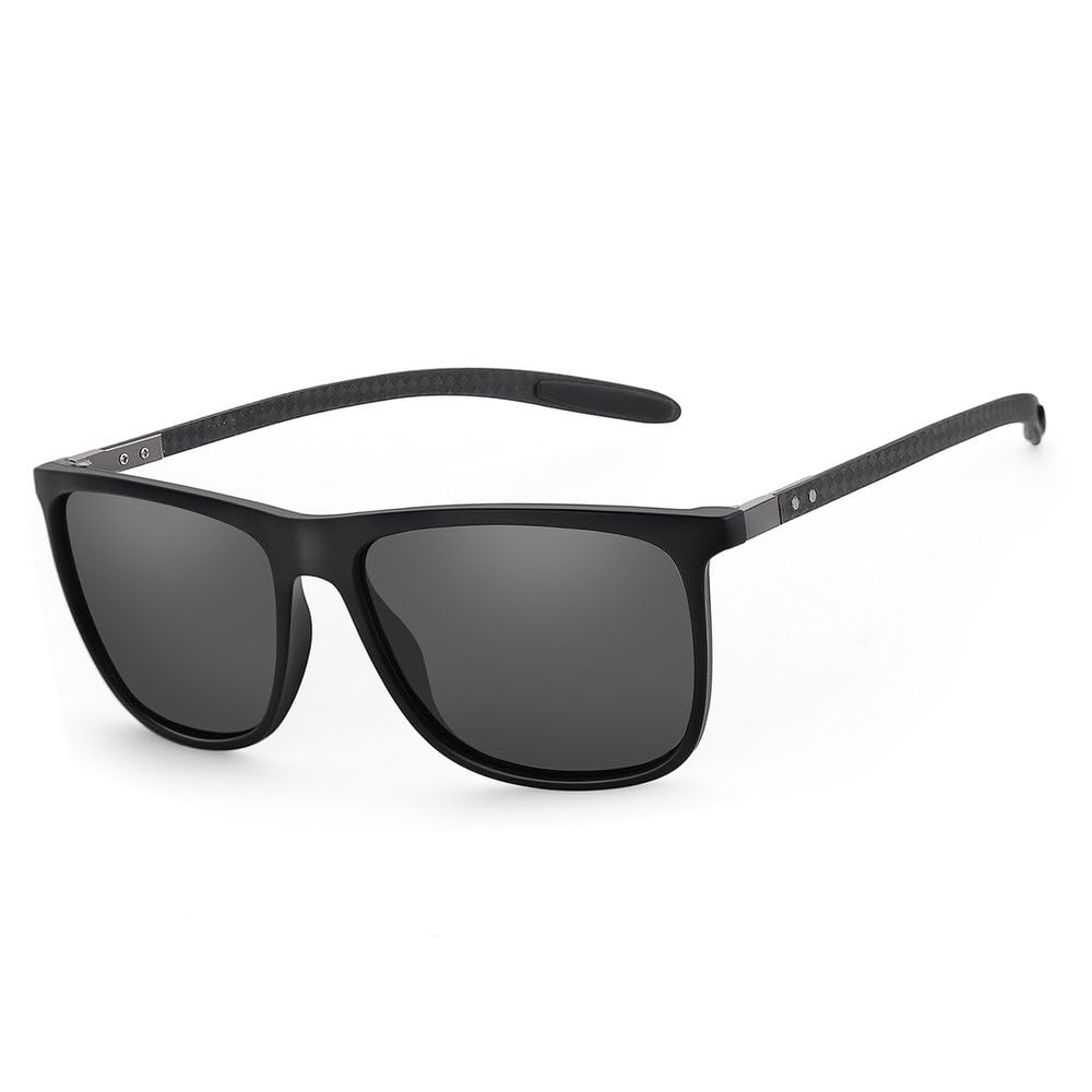 Ultralight Polarized Sports Sunglasses - UV400 Carbon Frame Style