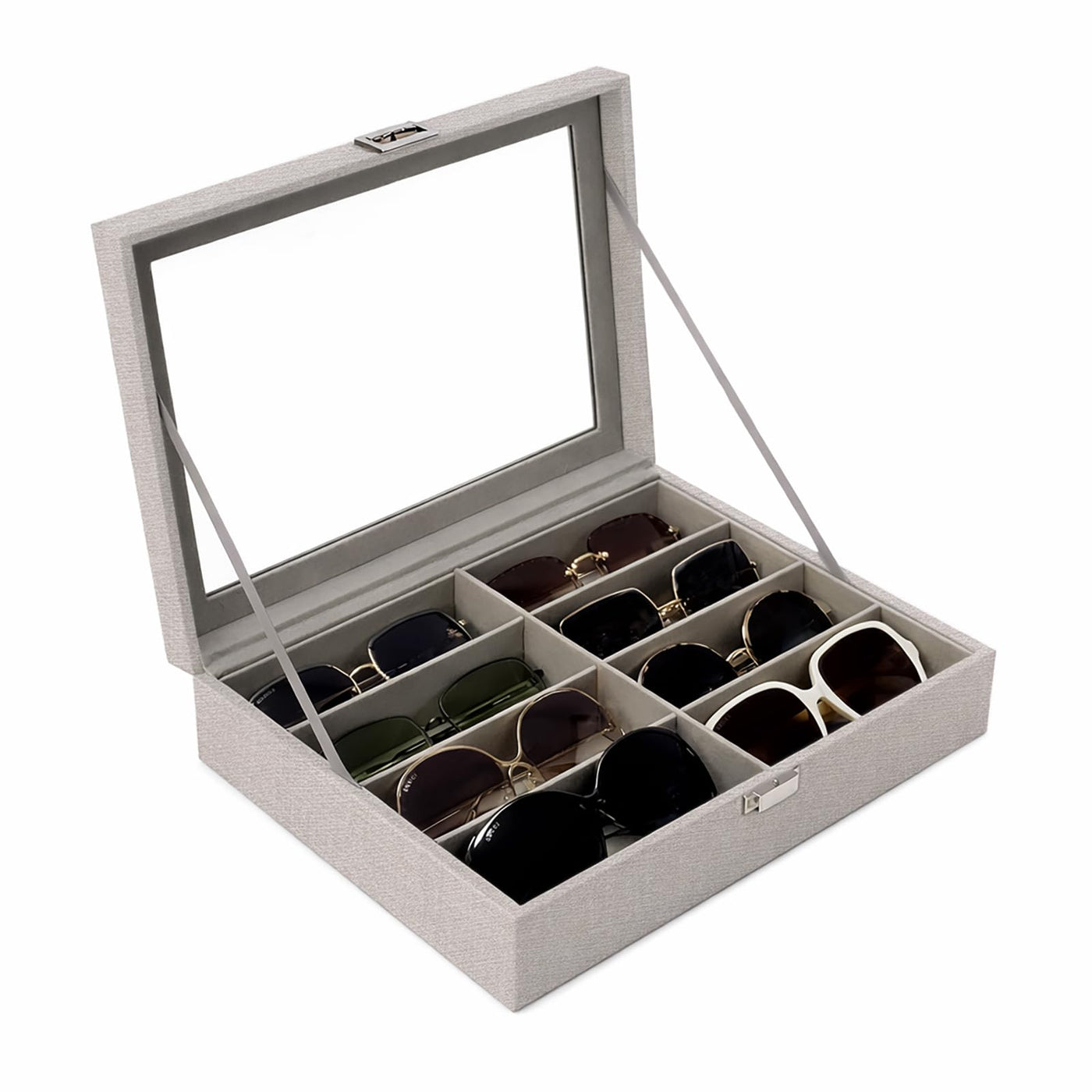 Multi Slot Eyewear Storage Organizer Box
