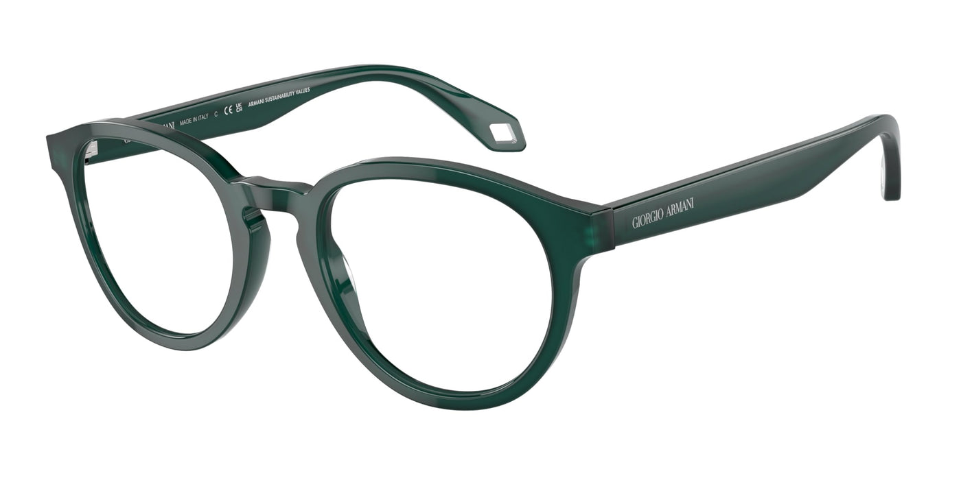 Opaline Green Eyeglasses - Contemporary Optical Frame