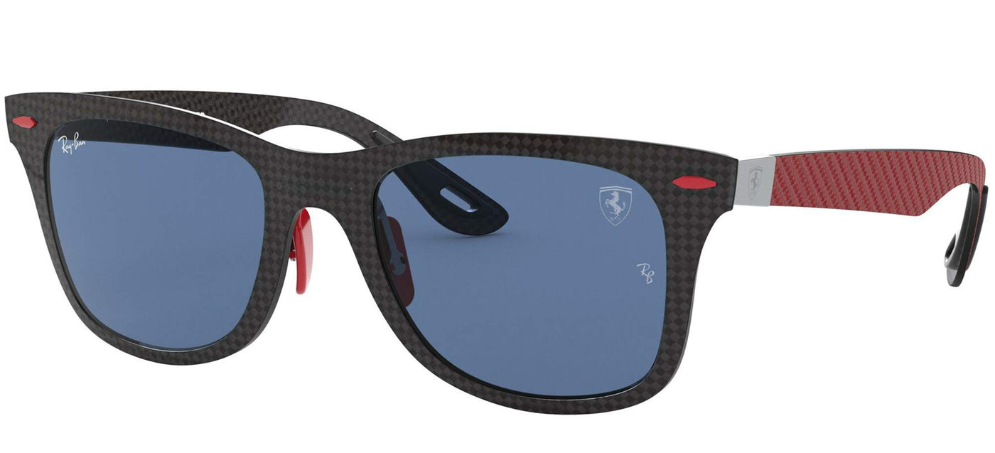 Square Performance Sunglasses - Racing Inspired Style