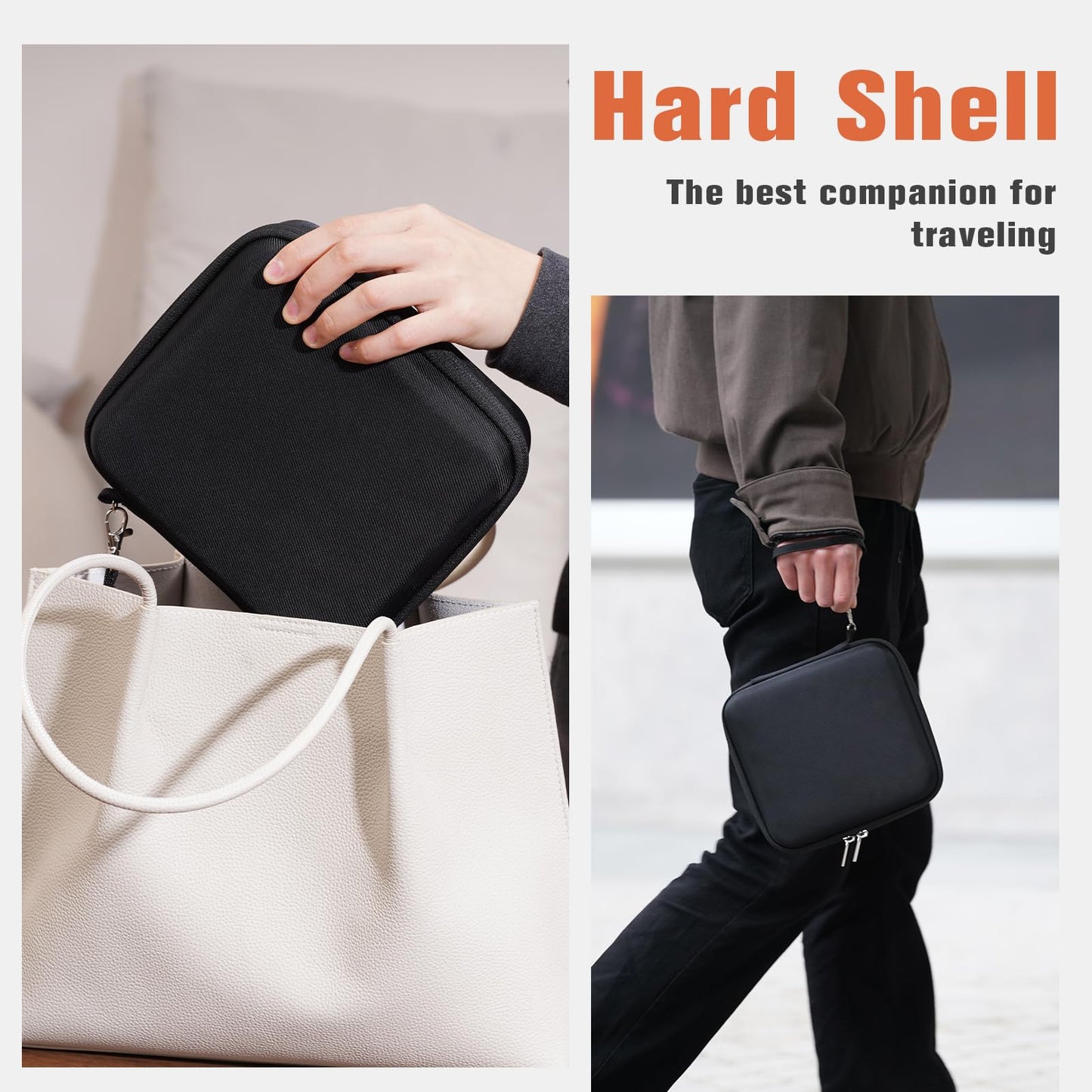 Hard Shell Travel Sunglasses Organizer Case