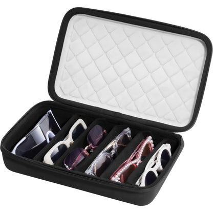 Hard Shell Travel Sunglasses Organizer Case