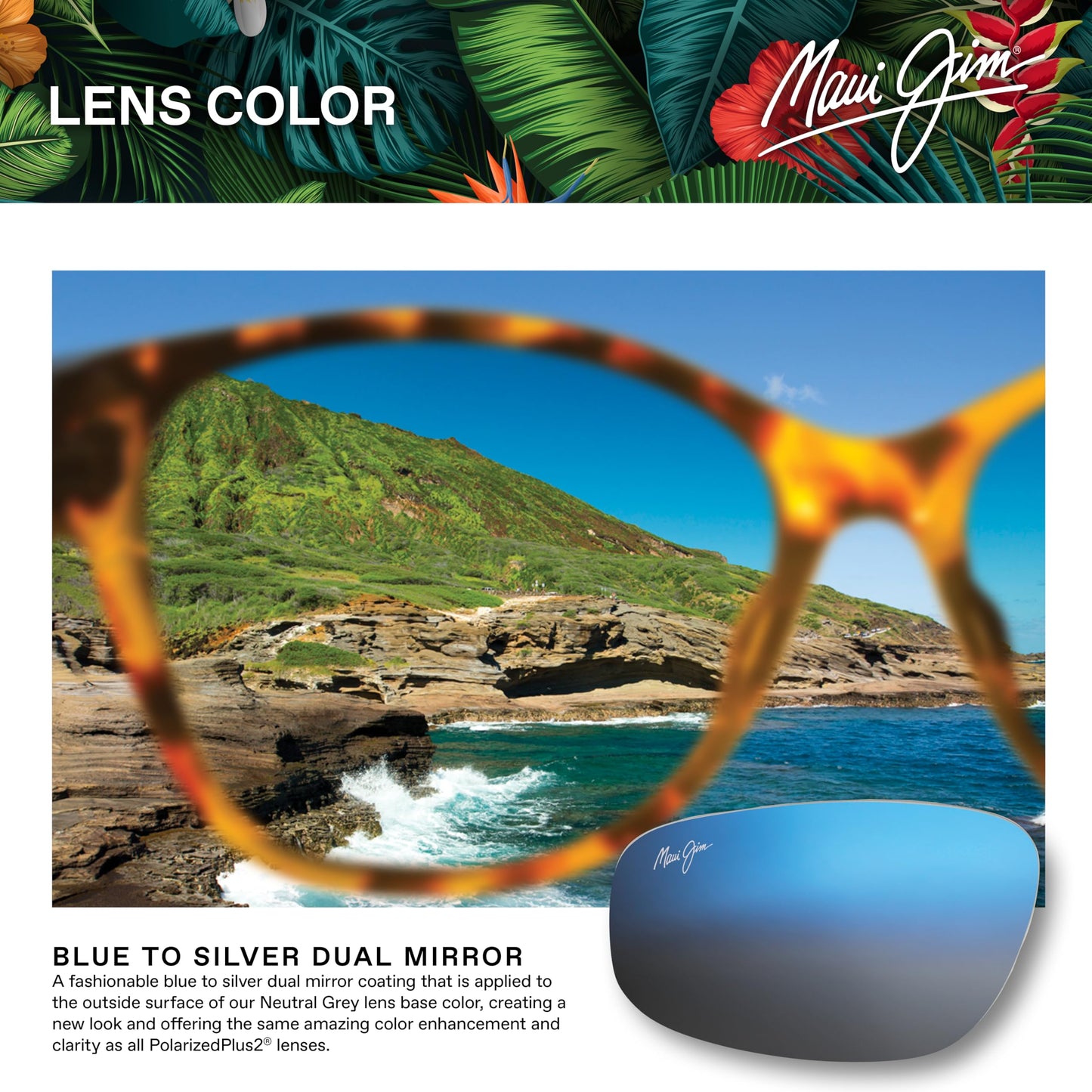 Piha Square Sunglasses - Polarized Everyday Style