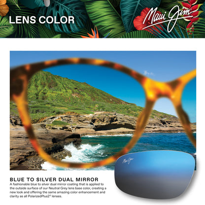 Piha Square Sunglasses - Polarized Everyday Style